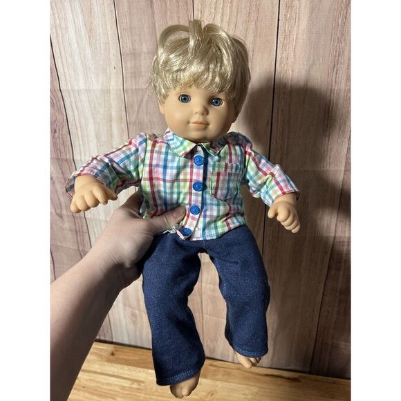 AMERICAN GIRL BITTY TWIN BLONDE BOY BLUE EYES RETIRED